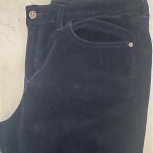 Navy pilcro  Corduroy Pants sterif anthropologie 32